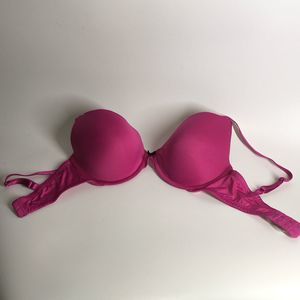 M Pink Fuchia Push Up  Bra Woman's Size 34D